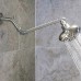 Ball's Home Adjustable Shower Head Extension Arm - 10 Inch Brass Shower Arm Extender Hardware - Brushed Nickel - B07GYY67CL